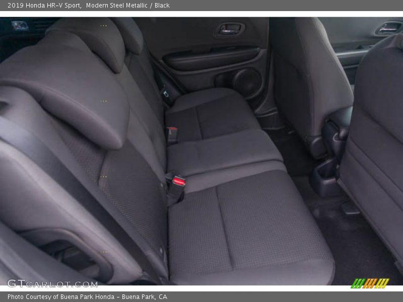 Modern Steel Metallic / Black 2019 Honda HR-V Sport
