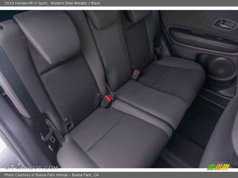 Modern Steel Metallic / Black 2019 Honda HR-V Sport