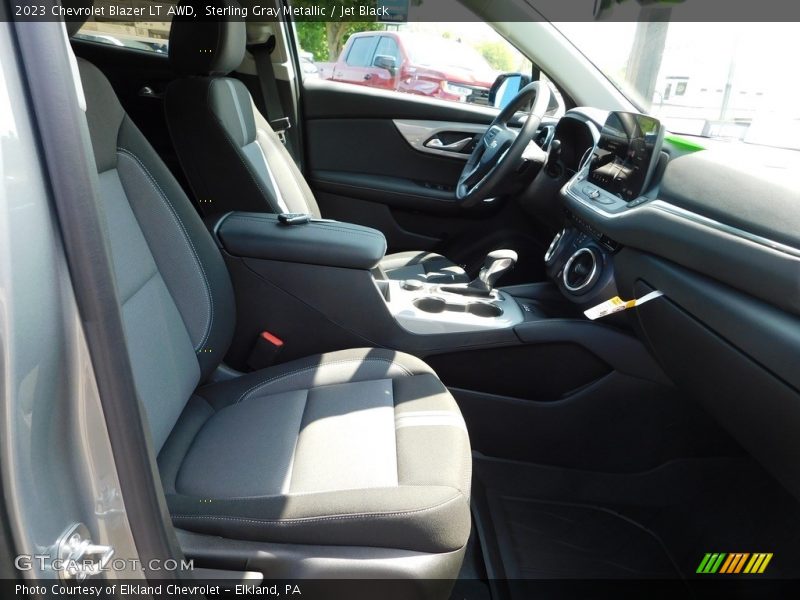 Sterling Gray Metallic / Jet Black 2023 Chevrolet Blazer LT AWD