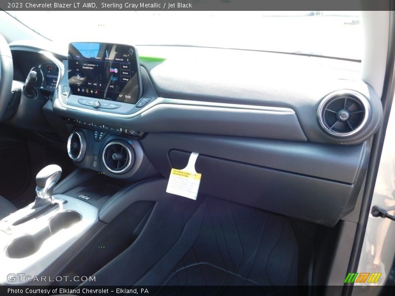 Sterling Gray Metallic / Jet Black 2023 Chevrolet Blazer LT AWD