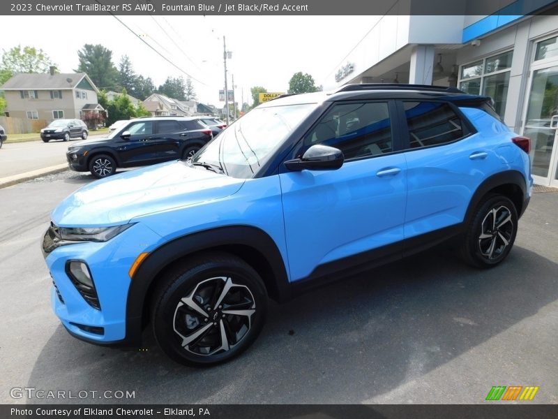 Front 3/4 View of 2023 TrailBlazer RS AWD