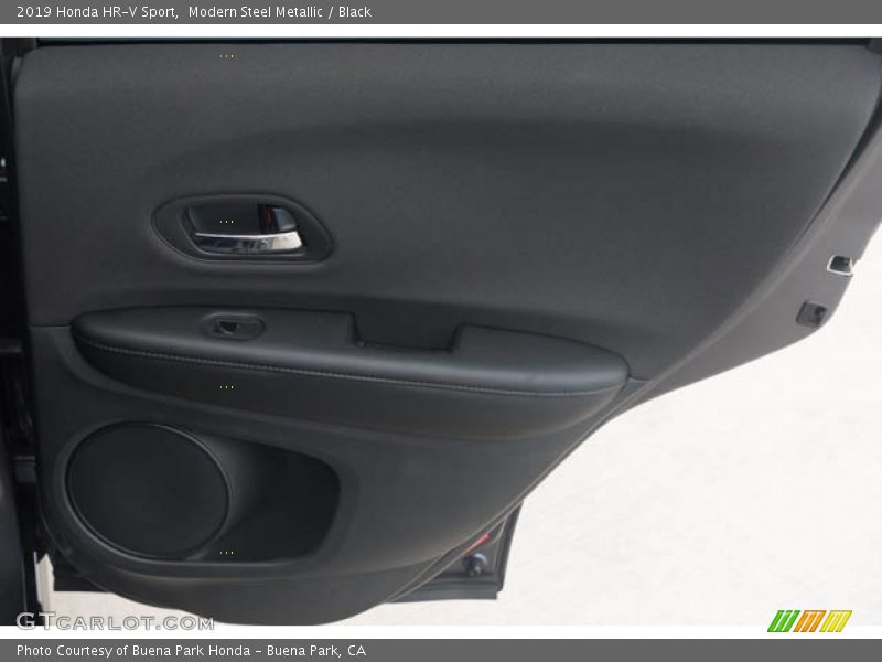 Modern Steel Metallic / Black 2019 Honda HR-V Sport