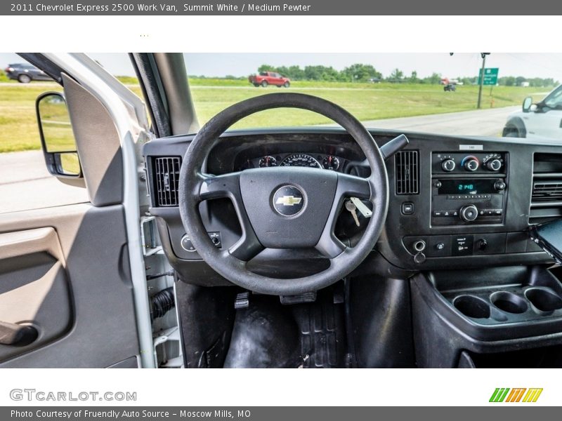 Summit White / Medium Pewter 2011 Chevrolet Express 2500 Work Van