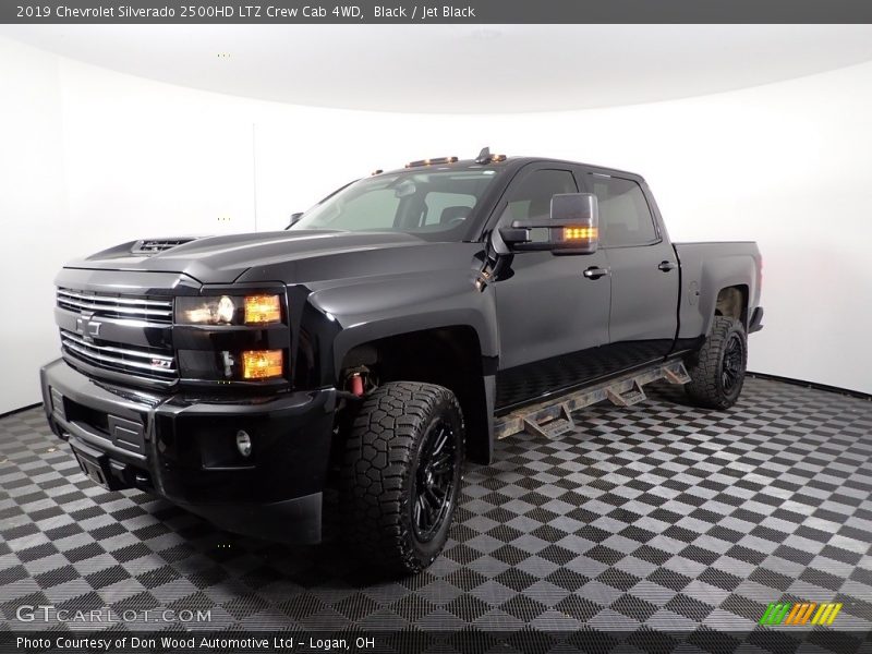 Black / Jet Black 2019 Chevrolet Silverado 2500HD LTZ Crew Cab 4WD