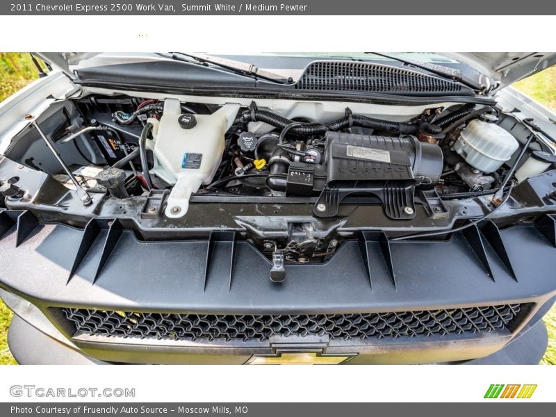 Summit White / Medium Pewter 2011 Chevrolet Express 2500 Work Van