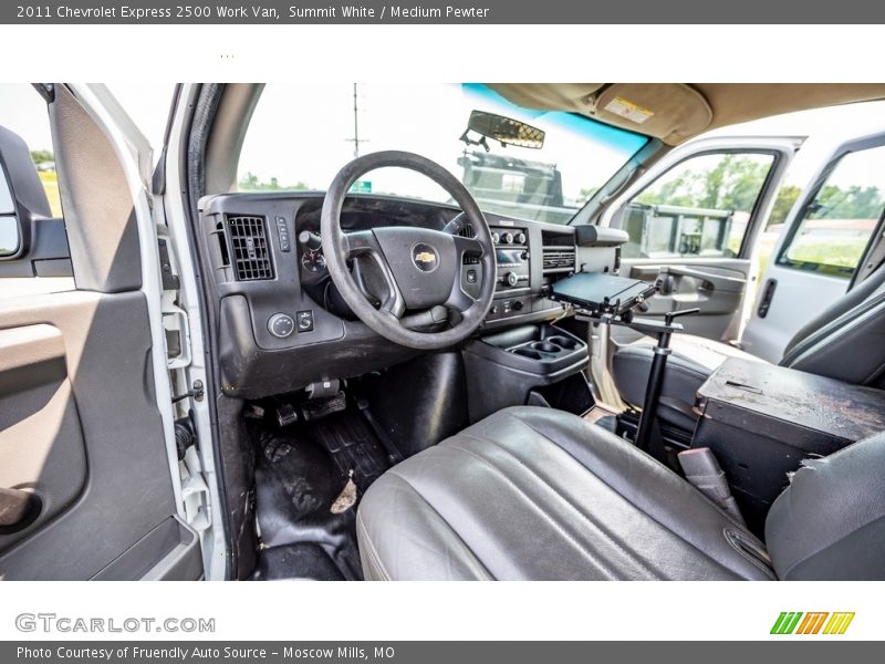 Summit White / Medium Pewter 2011 Chevrolet Express 2500 Work Van