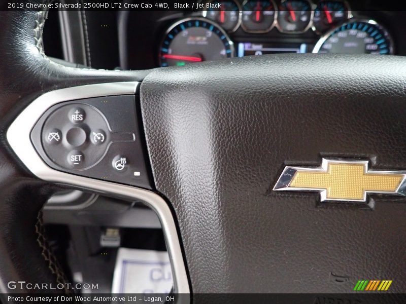 Black / Jet Black 2019 Chevrolet Silverado 2500HD LTZ Crew Cab 4WD
