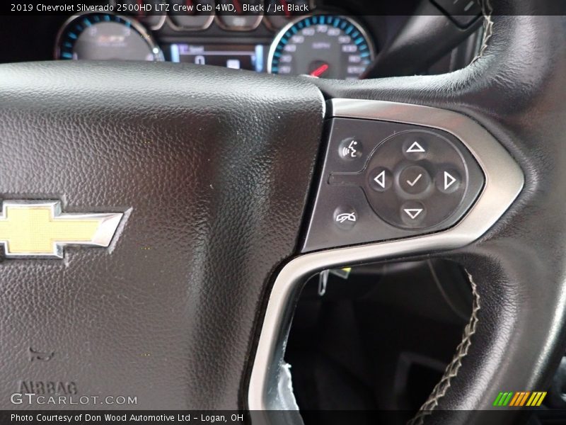 Black / Jet Black 2019 Chevrolet Silverado 2500HD LTZ Crew Cab 4WD