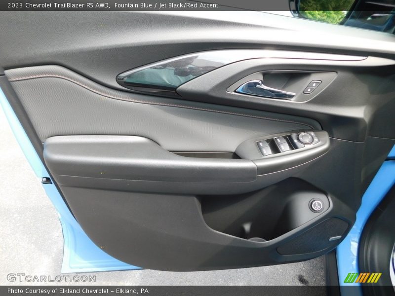 Door Panel of 2023 TrailBlazer RS AWD