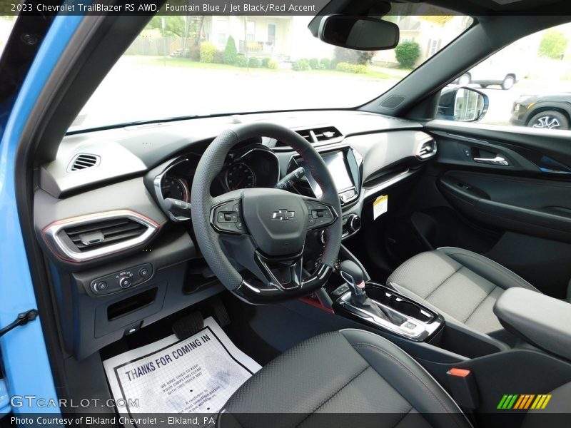  2023 TrailBlazer RS AWD Jet Black/Red Accent Interior