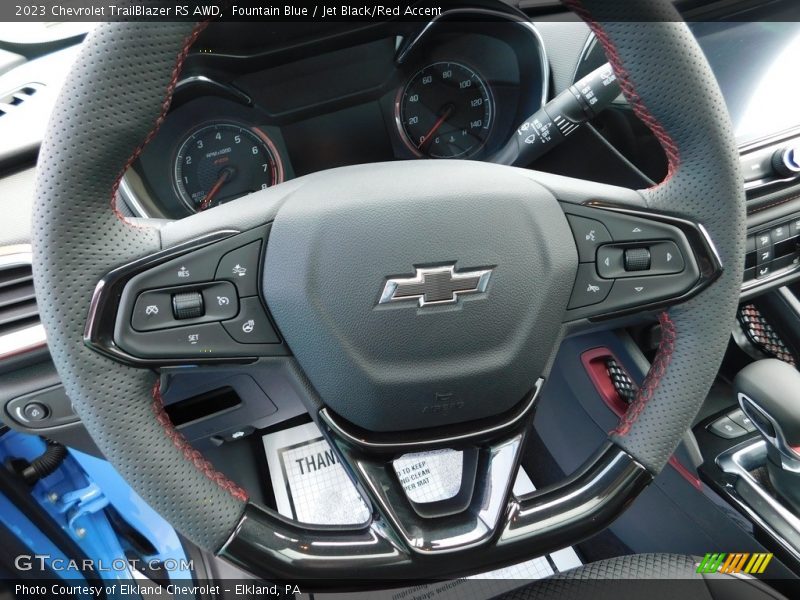  2023 TrailBlazer RS AWD Steering Wheel