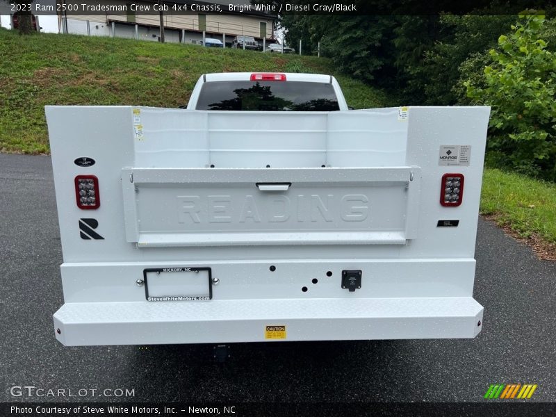 Bright White / Diesel Gray/Black 2023 Ram 2500 Tradesman Crew Cab 4x4 Chassis