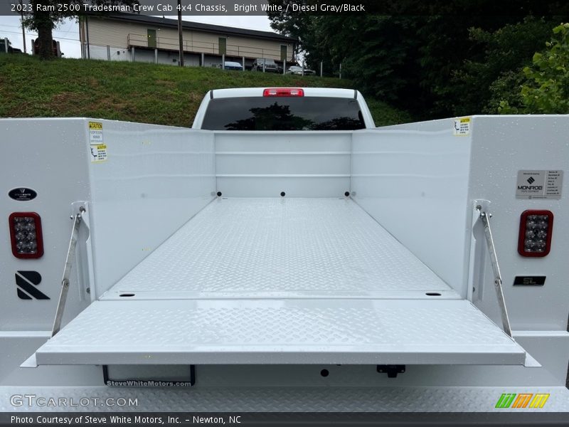 Bright White / Diesel Gray/Black 2023 Ram 2500 Tradesman Crew Cab 4x4 Chassis