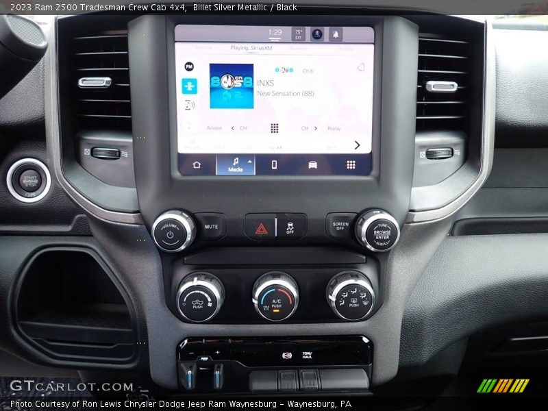 Controls of 2023 2500 Tradesman Crew Cab 4x4