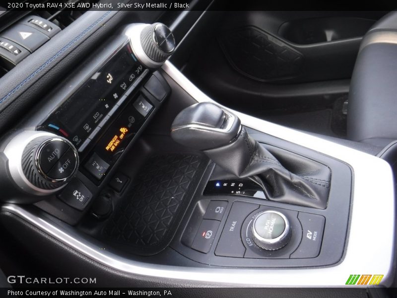 Silver Sky Metallic / Black 2020 Toyota RAV4 XSE AWD Hybrid