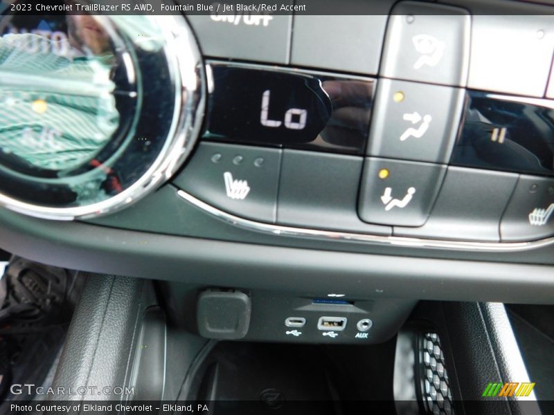 Controls of 2023 TrailBlazer RS AWD