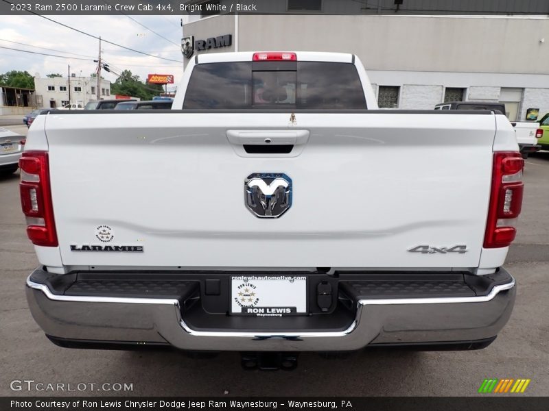 Bright White / Black 2023 Ram 2500 Laramie Crew Cab 4x4