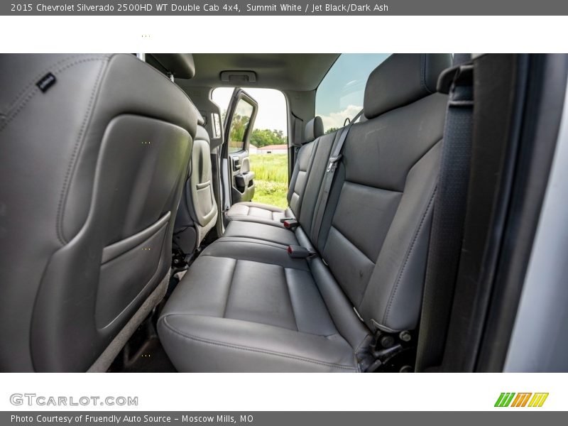 Summit White / Jet Black/Dark Ash 2015 Chevrolet Silverado 2500HD WT Double Cab 4x4
