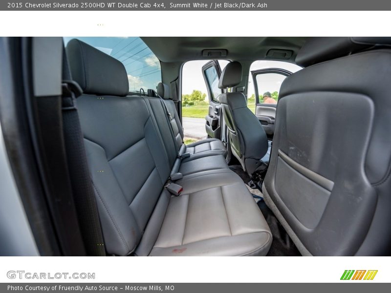 Summit White / Jet Black/Dark Ash 2015 Chevrolet Silverado 2500HD WT Double Cab 4x4