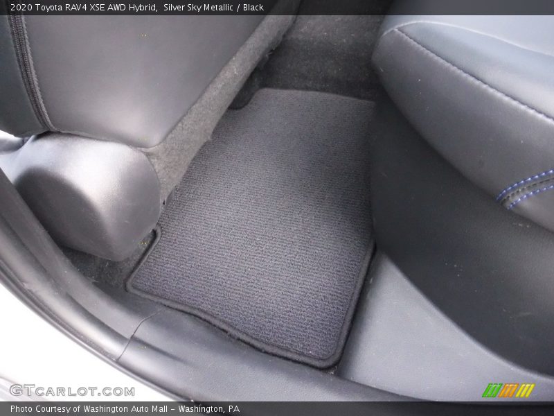 Silver Sky Metallic / Black 2020 Toyota RAV4 XSE AWD Hybrid