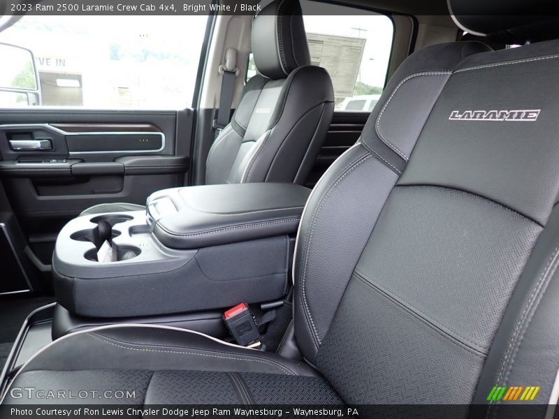 Front Seat of 2023 2500 Laramie Crew Cab 4x4