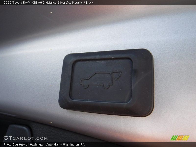 Silver Sky Metallic / Black 2020 Toyota RAV4 XSE AWD Hybrid