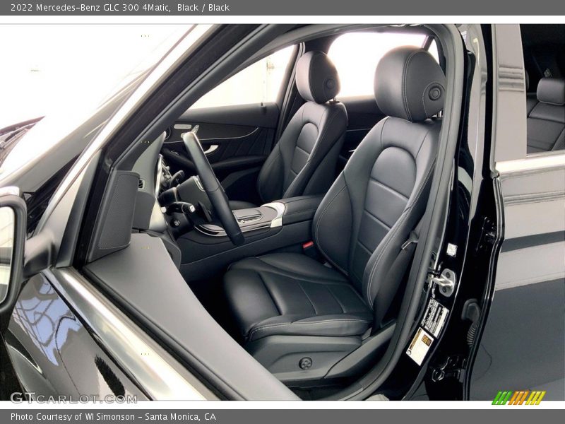 Front Seat of 2022 GLC 300 4Matic