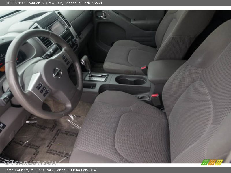 Magnetic Black / Steel 2017 Nissan Frontier SV Crew Cab