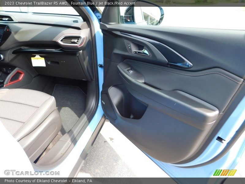 Door Panel of 2023 TrailBlazer RS AWD