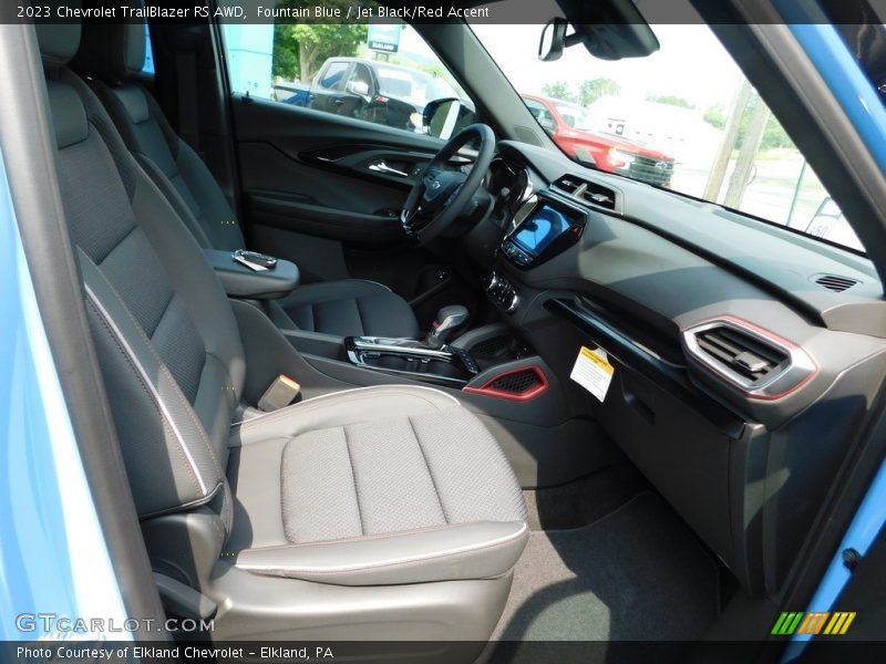 Front Seat of 2023 TrailBlazer RS AWD