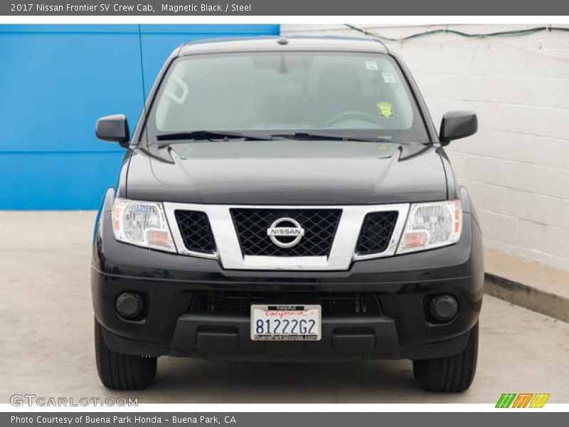 Magnetic Black / Steel 2017 Nissan Frontier SV Crew Cab