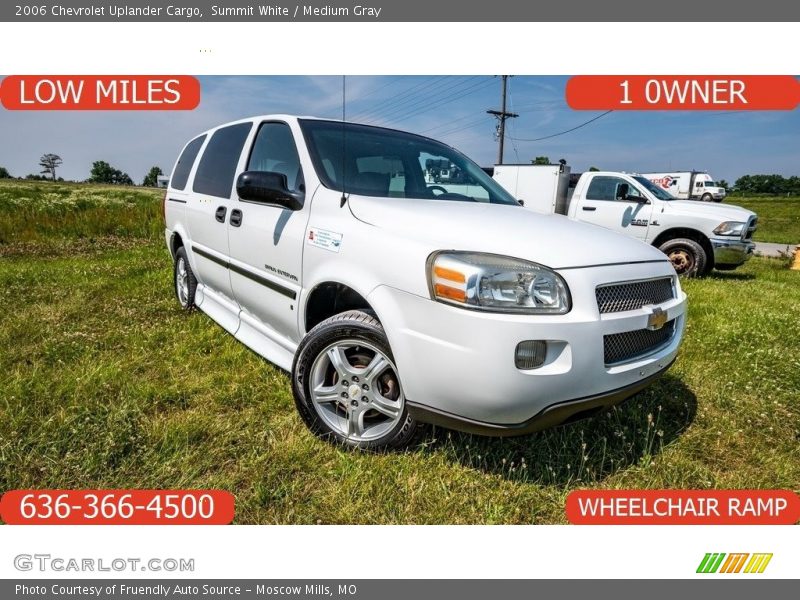 Summit White / Medium Gray 2006 Chevrolet Uplander Cargo