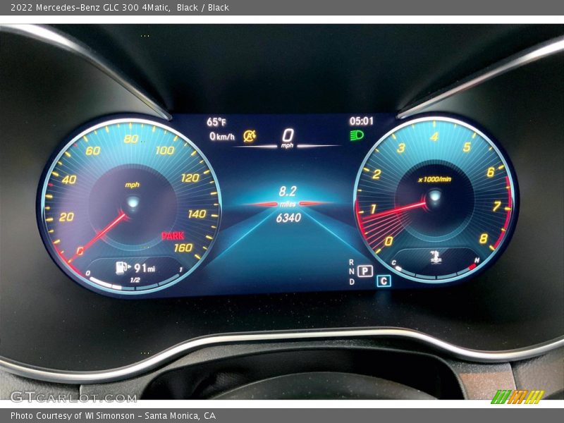  2022 GLC 300 4Matic 300 4Matic Gauges