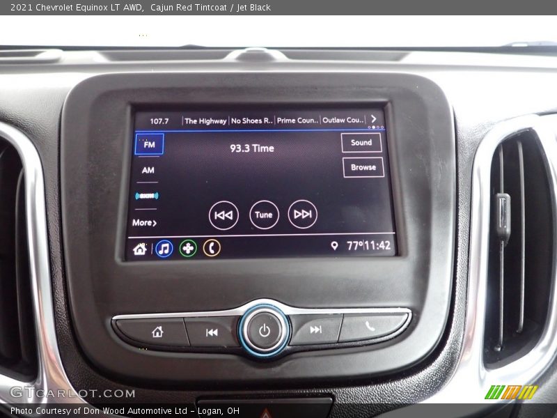 Cajun Red Tintcoat / Jet Black 2021 Chevrolet Equinox LT AWD