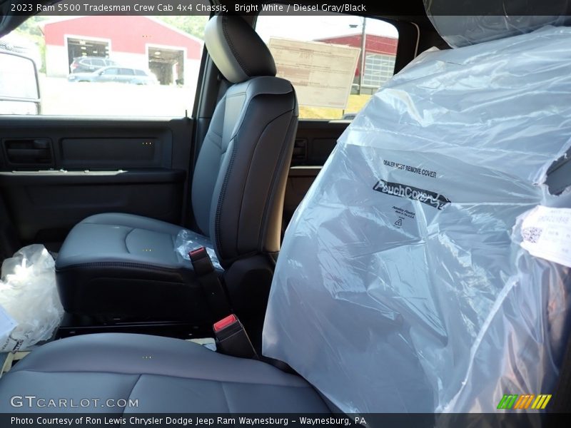 Front Seat of 2023 5500 Tradesman Crew Cab 4x4 Chassis