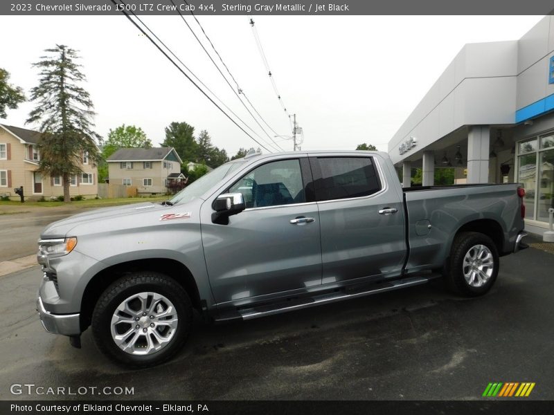Front 3/4 View of 2023 Silverado 1500 LTZ Crew Cab 4x4