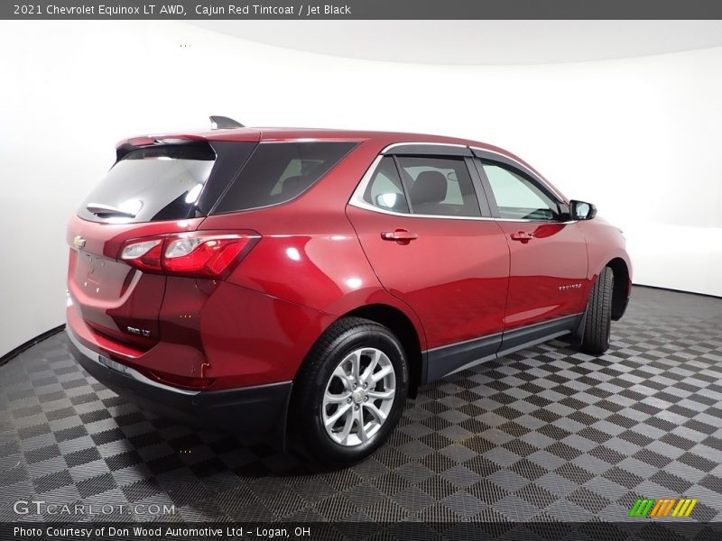 Cajun Red Tintcoat / Jet Black 2021 Chevrolet Equinox LT AWD