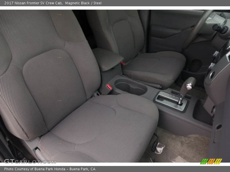 Magnetic Black / Steel 2017 Nissan Frontier SV Crew Cab