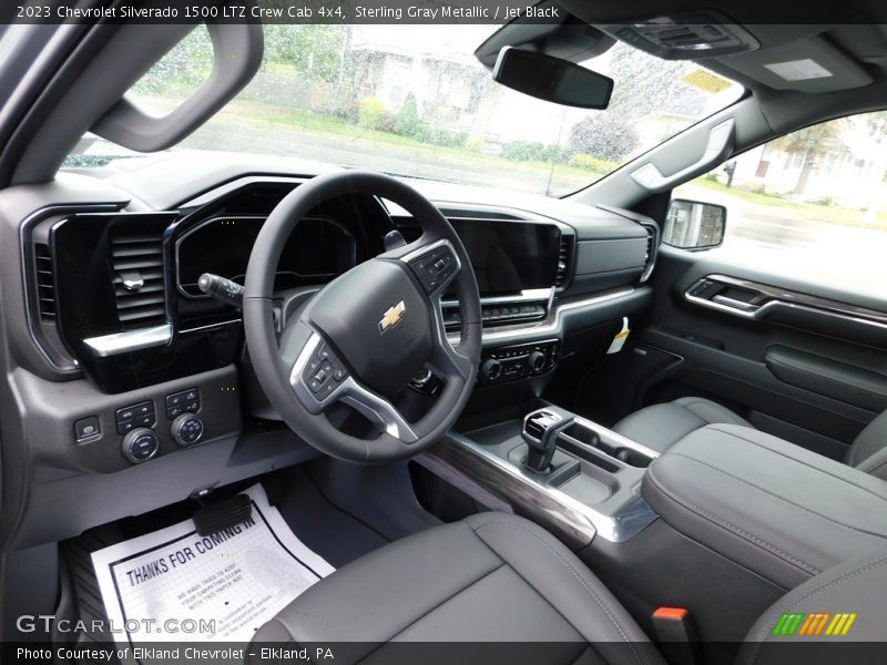 Front Seat of 2023 Silverado 1500 LTZ Crew Cab 4x4