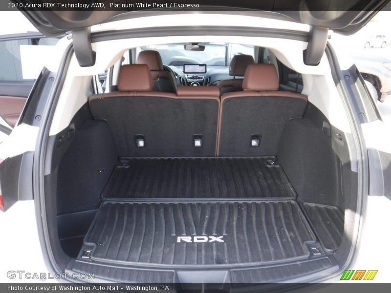  2020 RDX Technology AWD Trunk