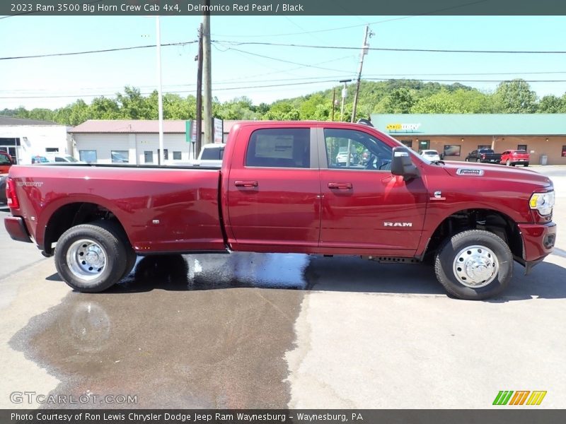 Delmonico Red Pearl / Black 2023 Ram 3500 Big Horn Crew Cab 4x4