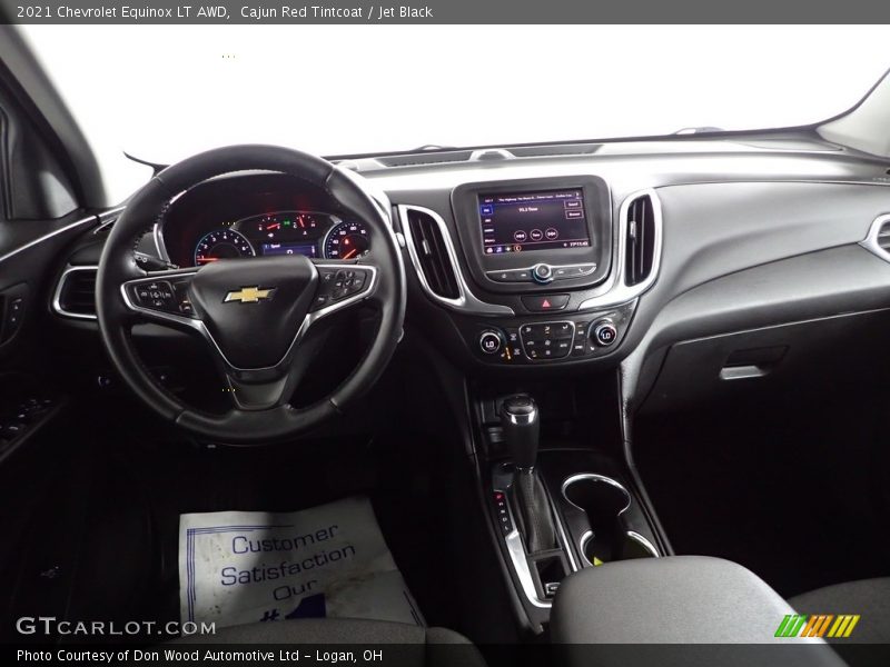 Cajun Red Tintcoat / Jet Black 2021 Chevrolet Equinox LT AWD