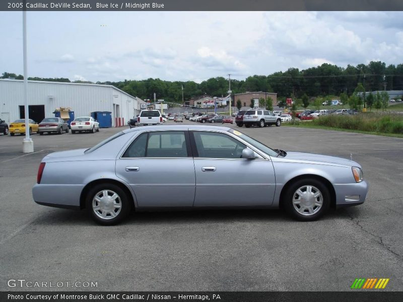 Blue Ice / Midnight Blue 2005 Cadillac DeVille Sedan