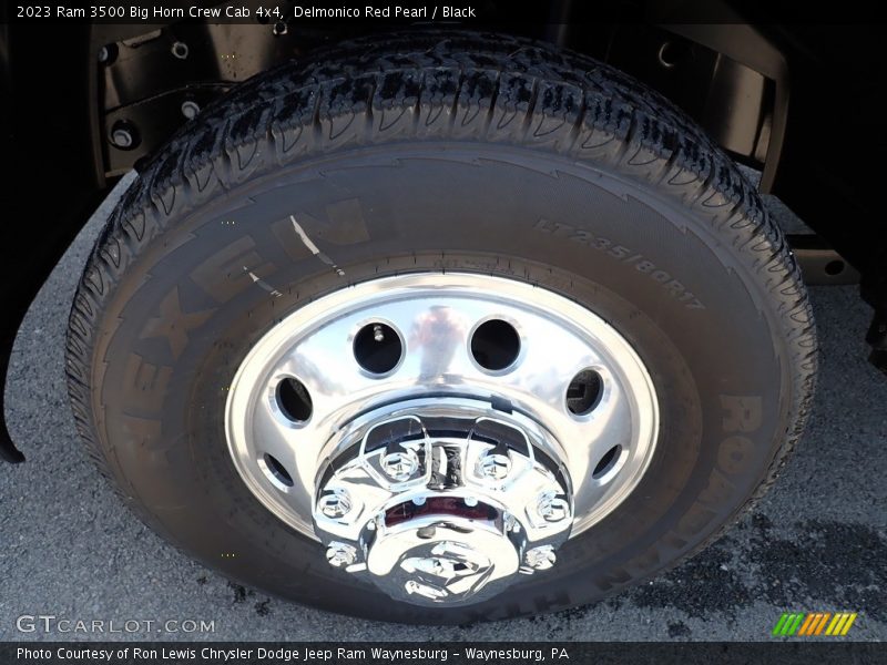 Delmonico Red Pearl / Black 2023 Ram 3500 Big Horn Crew Cab 4x4