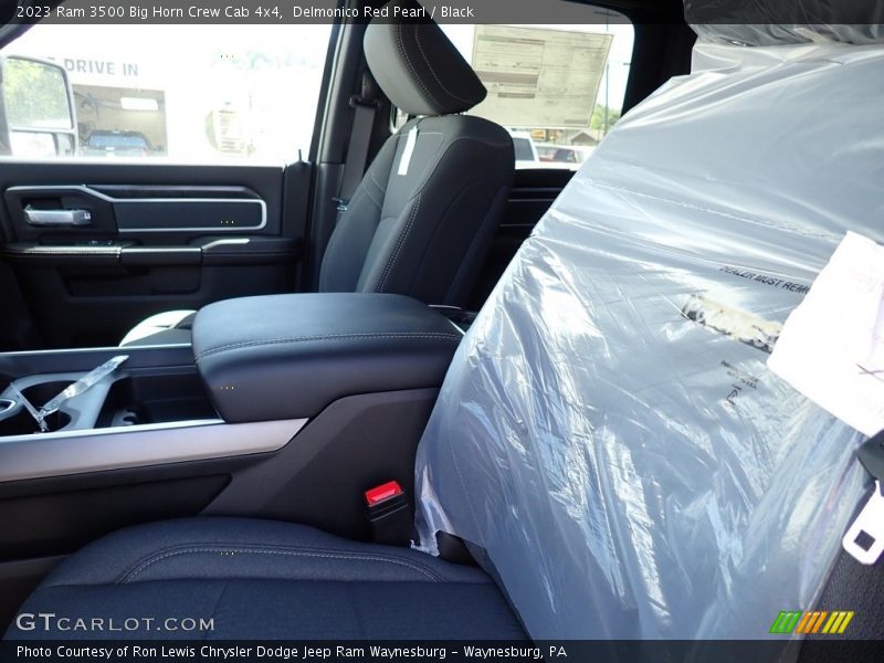 Delmonico Red Pearl / Black 2023 Ram 3500 Big Horn Crew Cab 4x4
