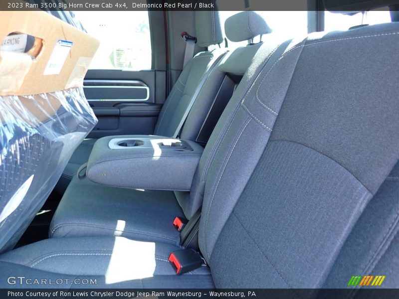 Delmonico Red Pearl / Black 2023 Ram 3500 Big Horn Crew Cab 4x4