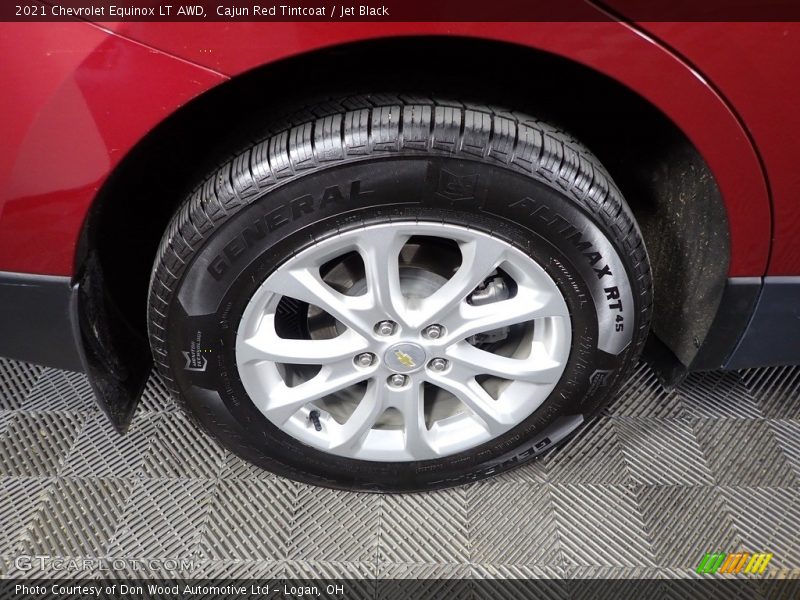Cajun Red Tintcoat / Jet Black 2021 Chevrolet Equinox LT AWD