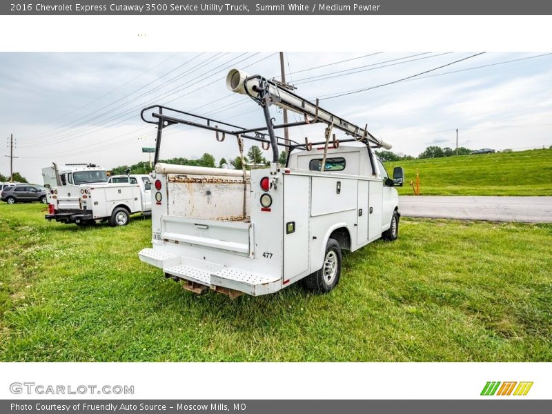 Summit White / Medium Pewter 2016 Chevrolet Express Cutaway 3500 Service Utility Truck