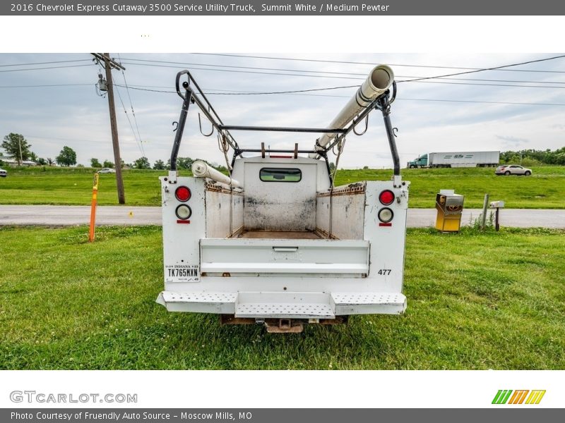 Summit White / Medium Pewter 2016 Chevrolet Express Cutaway 3500 Service Utility Truck