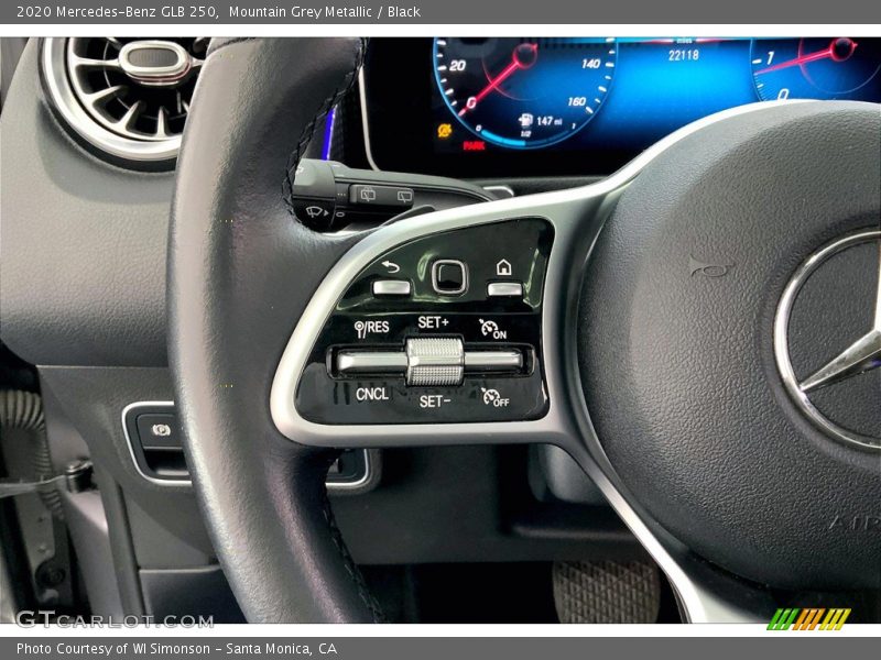 Mountain Grey Metallic / Black 2020 Mercedes-Benz GLB 250